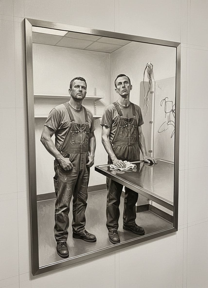 Untitled (Animal Clinic Waiting Room) — abstract work by Viktor Eklund — MODULAR · a one-of-a-kind original