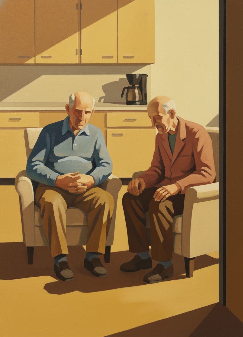 Untitled (Community Center, Afternoon) — Viktor Eklund · MODULAR one-of-a-kind original