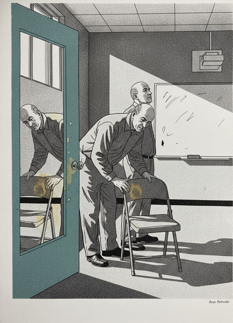Untitled (Community Hall, Morning) — print by Anya Pietrowski — MODULAR · a one-of-a-kind original
