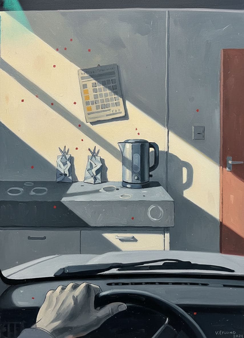 Untitled (Hagen Permits Office) — abstract work by Viktor Eklund — MODULAR · a one-of-a-kind original