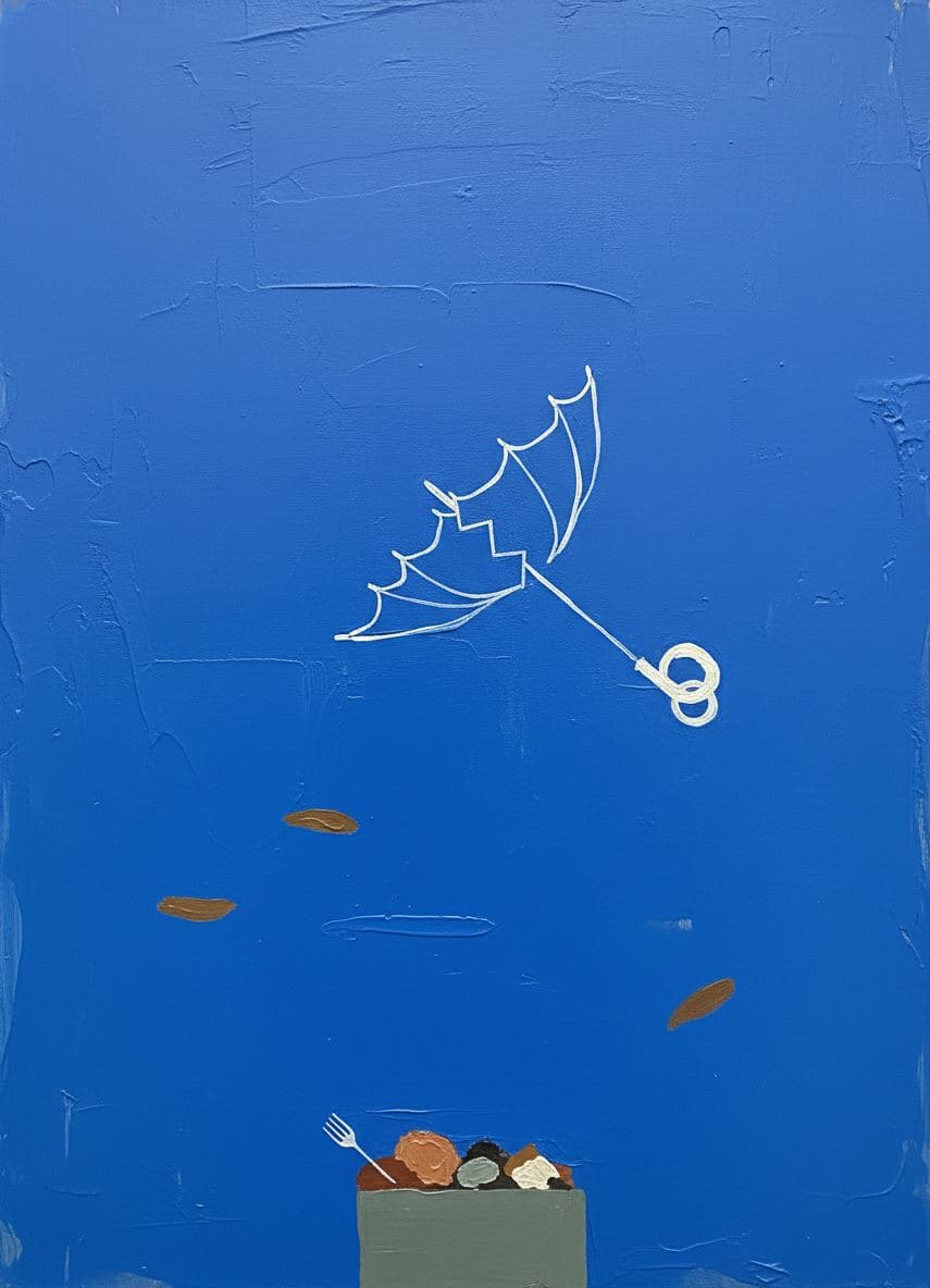 Untitled (Hebdon Bridge Alley) — abstract work by Saskia Vandenberg — MODULAR · a one-of-a-kind original