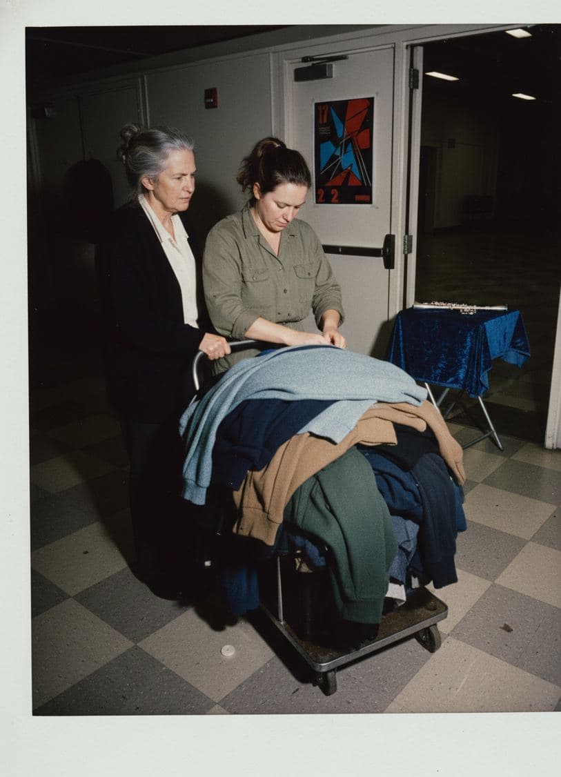 Untitled (Municipal Hall, October '87) — print by Anya Pietrowski — MODULAR · 13 × 18 cm limited edition of 10