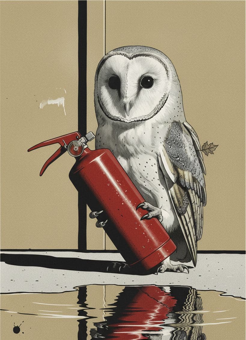 Untitled (Office Building, Haze) — print by Yuko Shimizu-Tachibana — MODULAR · 13 × 18 cm limited edition of 10
