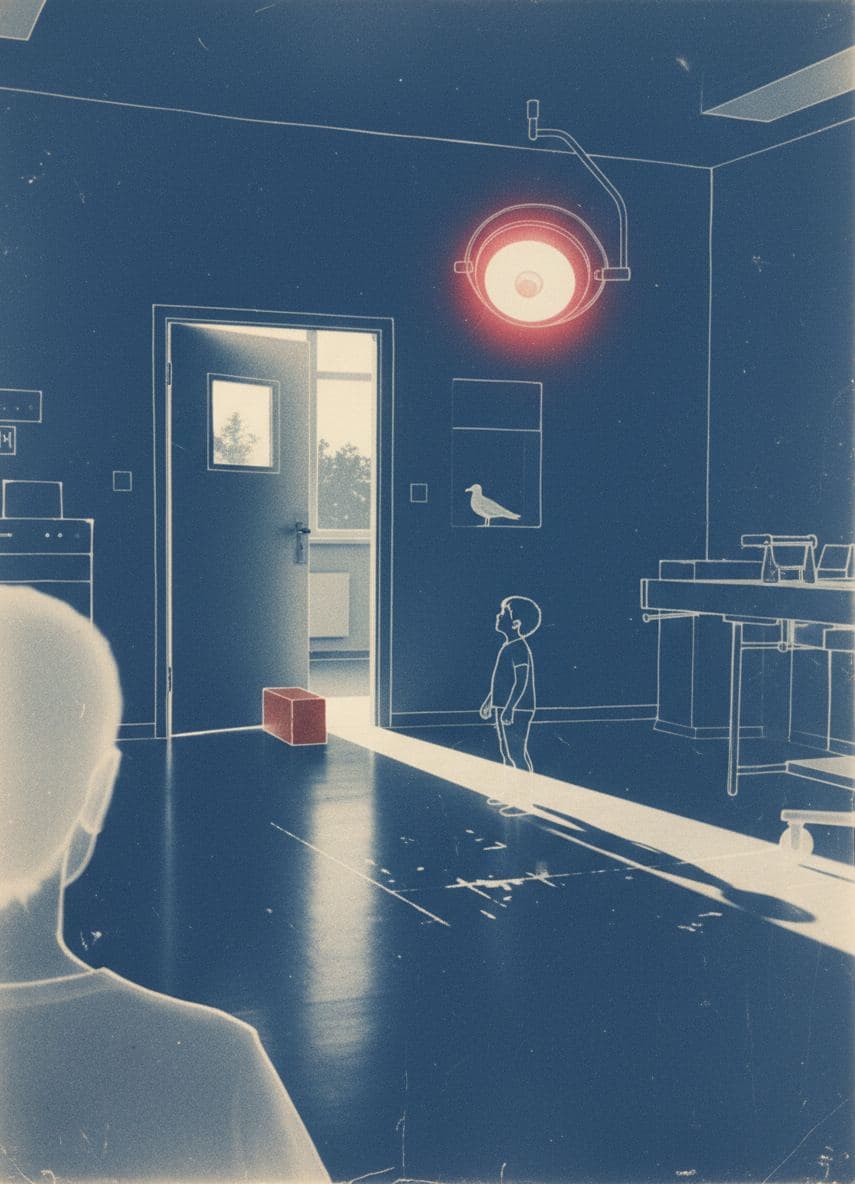 Untitled (Operating Room, Lunch) — abstract work by Stefan Tannhäuser — MODULAR · a one-of-a-kind original