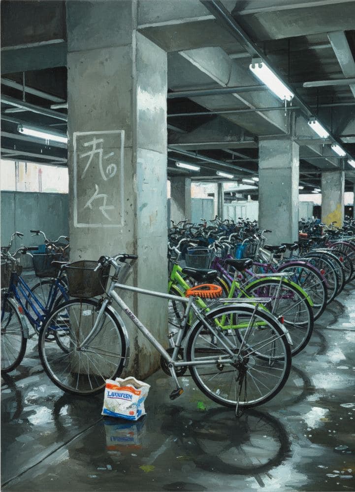 Untitled (Shinjuku Overpass, 2 AM) — abstract work by Viktor Eklund — MODULAR · a one-of-a-kind original