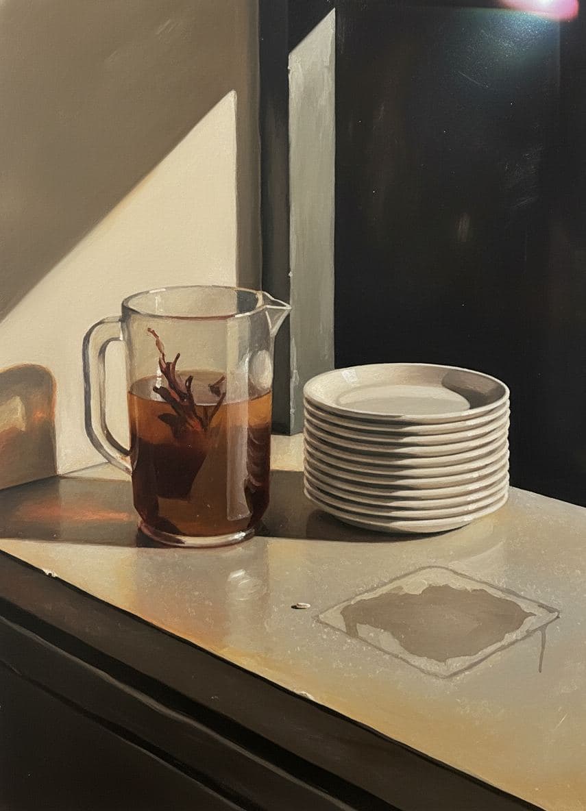 Untitled (Tlatelolco Cafeteria) — abstract work by Stefan Tannhäuser — MODULAR · a one-of-a-kind original