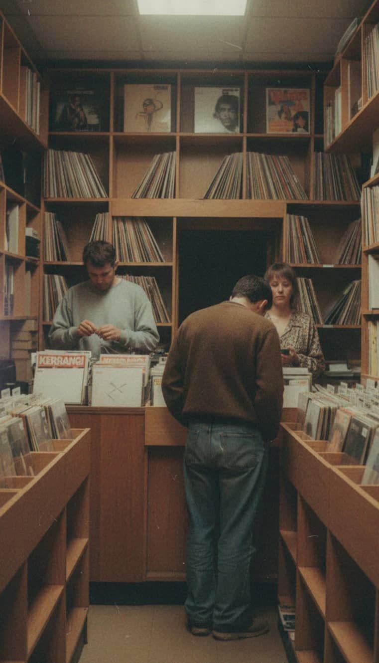 Waiting in the Record Shop — Deepa Basnet · MODULAR one-of-a-kind original