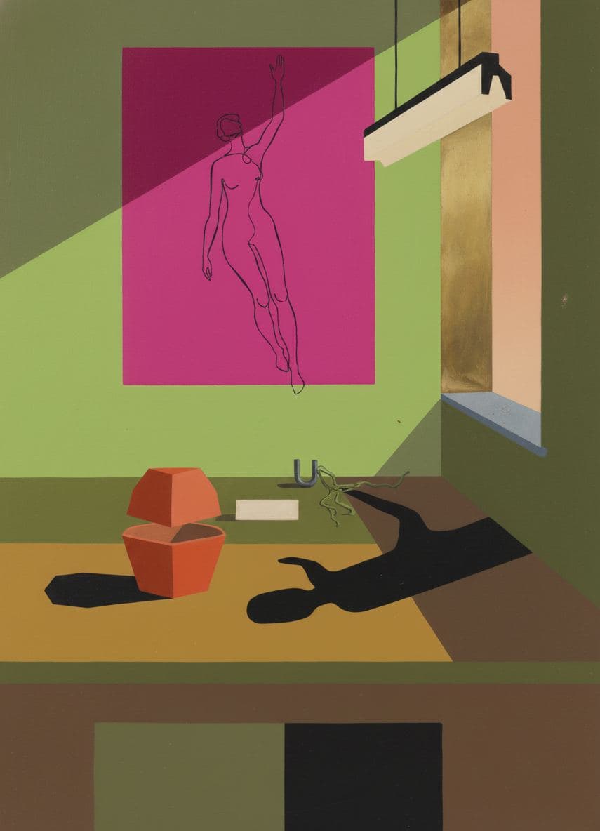 wilting ambition, fading light — abstract work by Saskia Vandenberg — MODULAR · a one-of-a-kind original