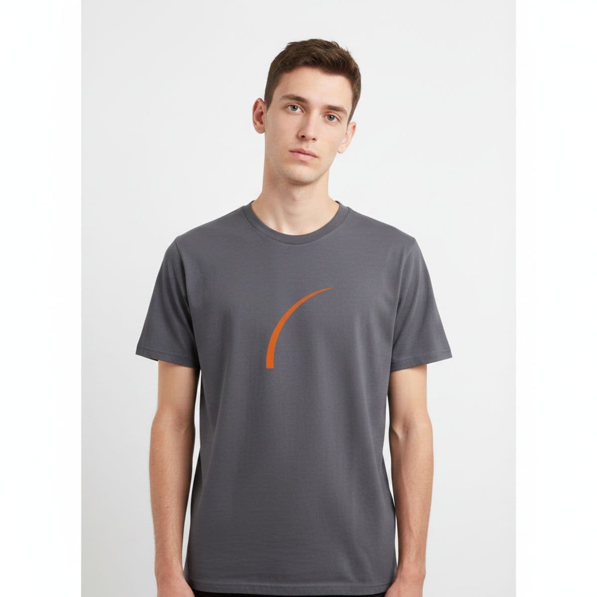 Caravan Driver Catches the Light printed on a t-shirt, worn