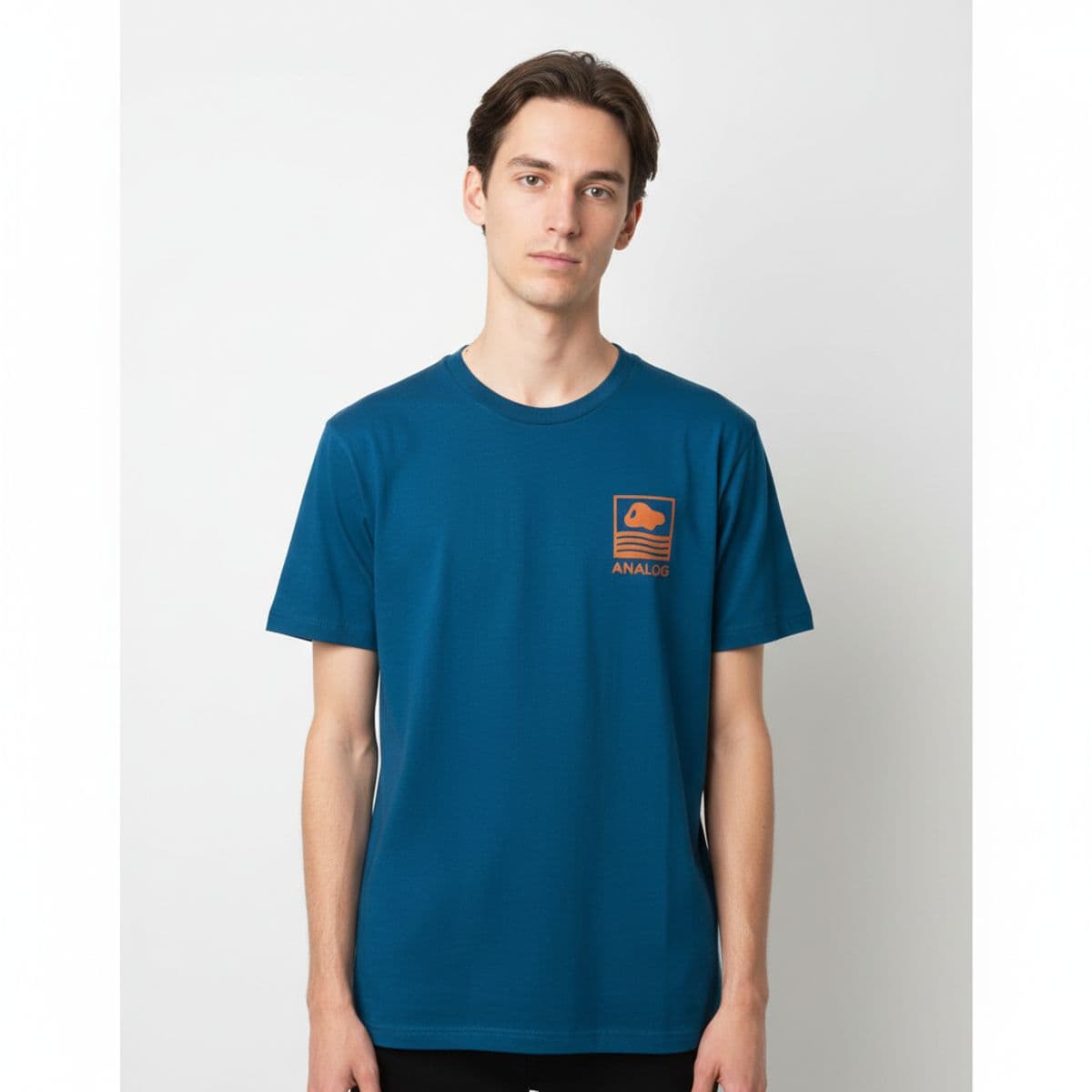 Entertainment Weekly on the Coffee Table printed on a t-shirt, worn