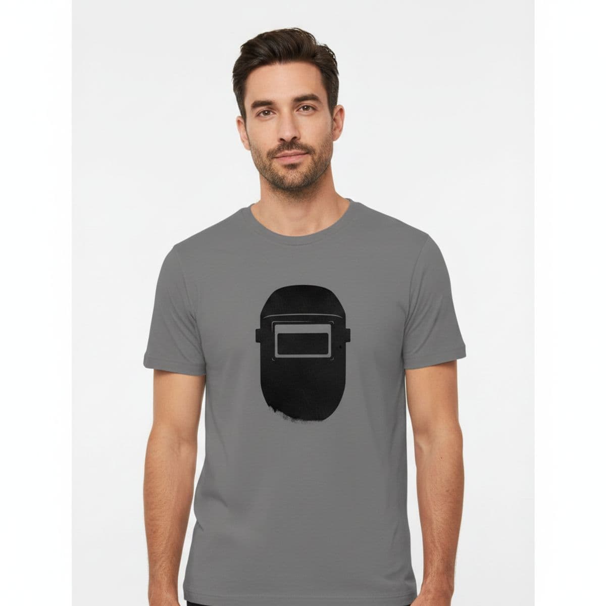 Operating Room with a Caged Bird printed on a t-shirt, worn